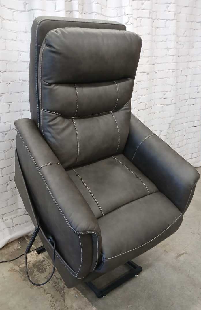 Strawbill Power Lift Recliner - Shadow - Gallery Image 4
